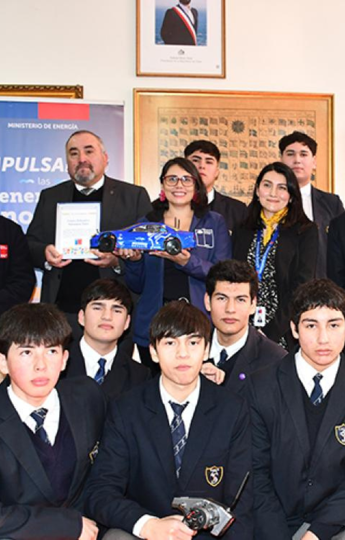 Salesianos Talca reconocido por su innovación en Hidrógeno Verde